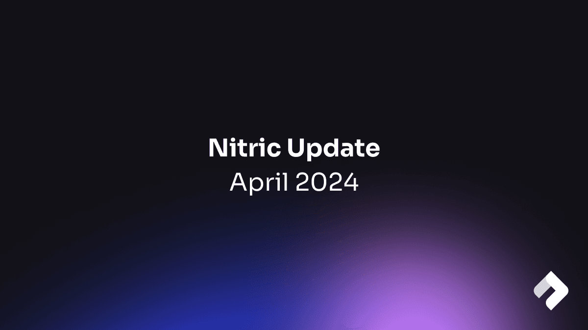 Nitric update newsletter banner